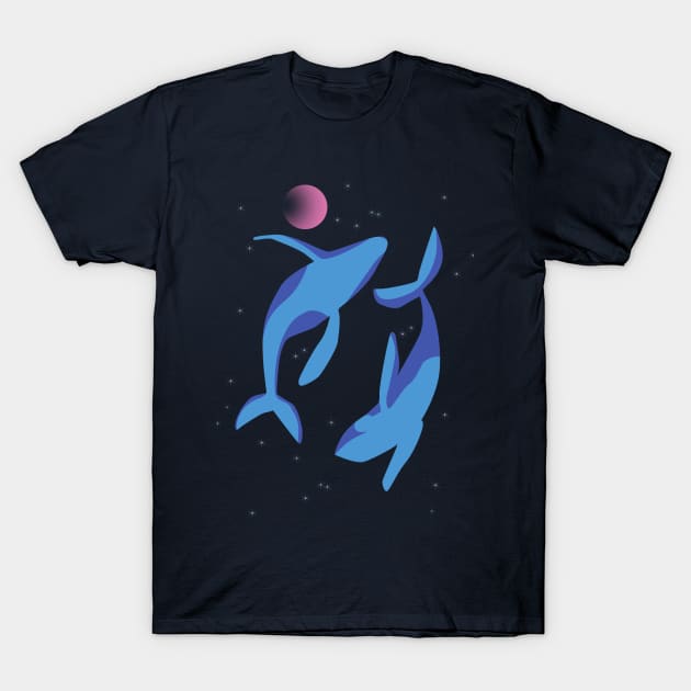 Whales T-Shirt by Petras